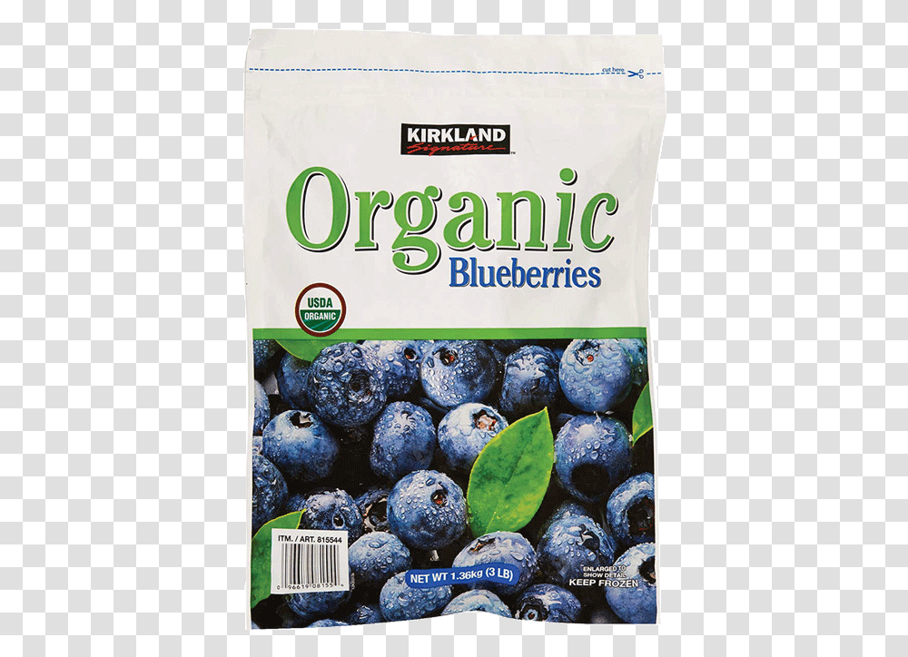 Kirkland Signature Organic Blueberries 3 Lbs • Thirstyrun Kirkland, Blueberry, Fruit, Plant, Food Transparent Png