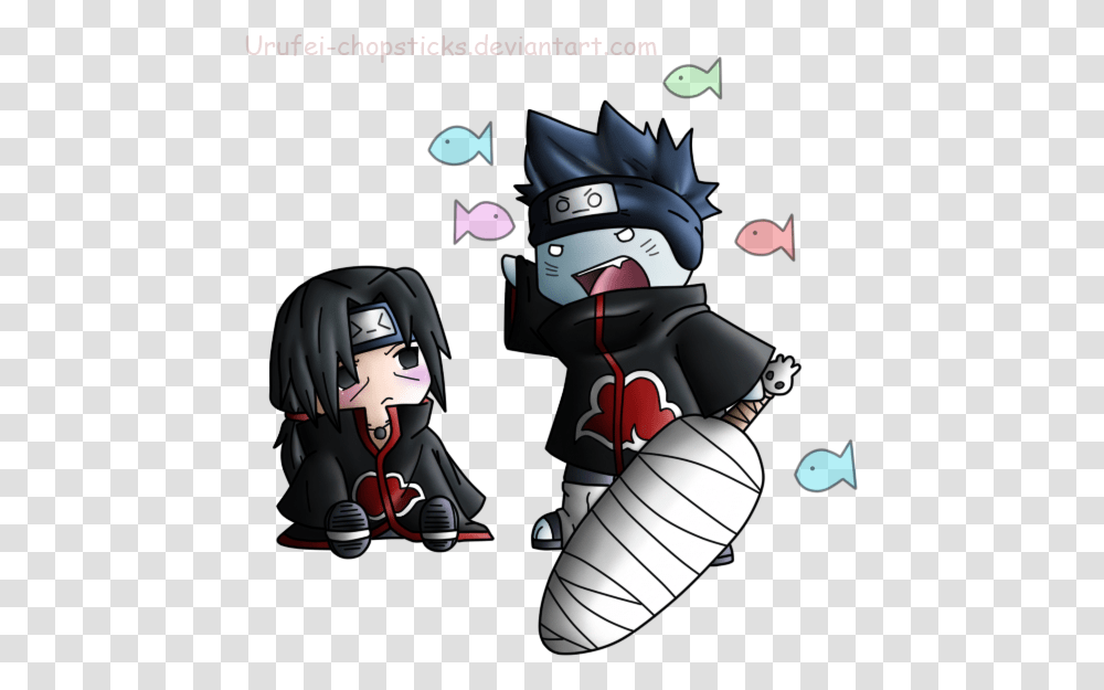 Kisame And Itachi Cute, Weapon, Weaponry, Person, Human Transparent Png