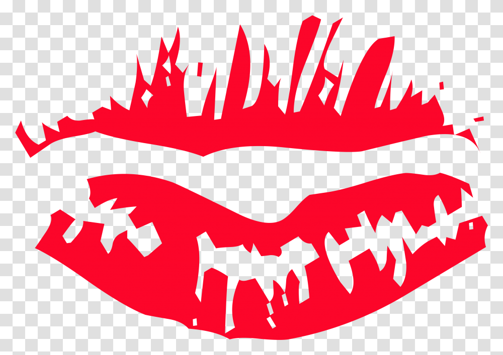 Kiss Clip Art Lips Transprent Lips, Text, Poster, Advertisement, Teeth Transparent Png