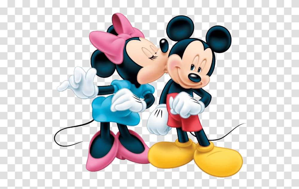 Kiss Clipart Mickey Minnie, Toy, Crowd Transparent Png