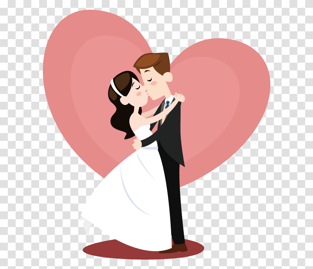 Kiss Clipart Wedding Clipart Bride And Groom, Person, Hug, Ball, Leisure Activities Transparent Png