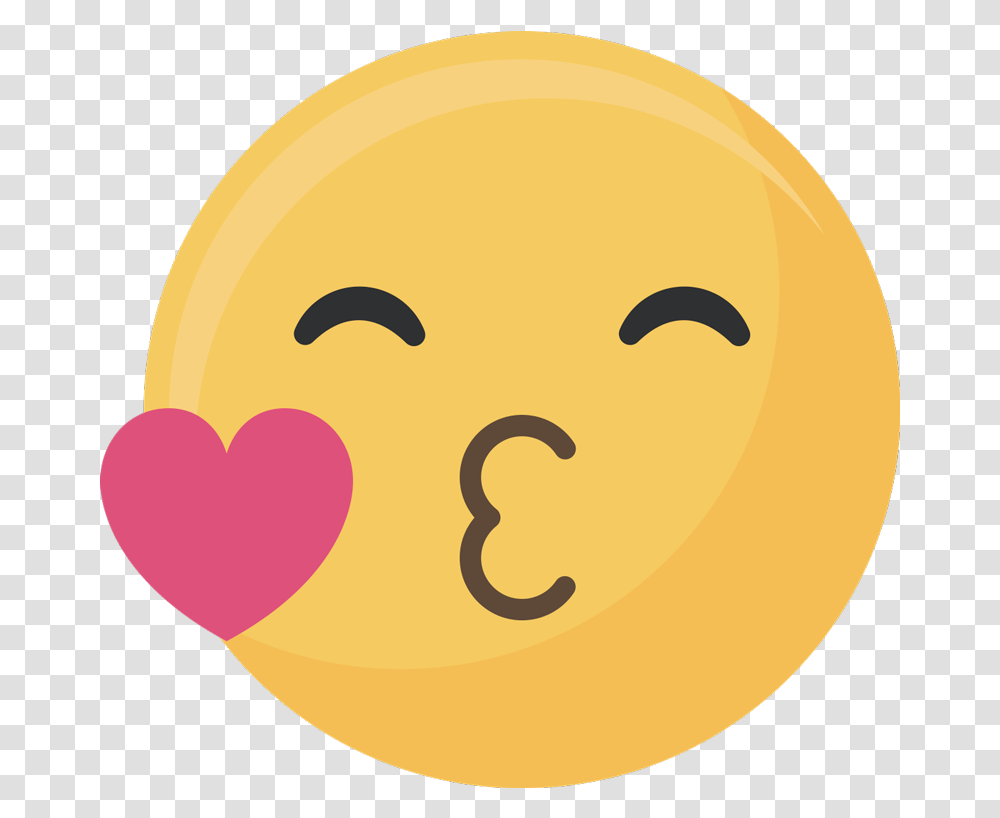 Kiss Emoji Love Sticker Kiss Emoji, Text, Number, Symbol, Heart Transparent Png