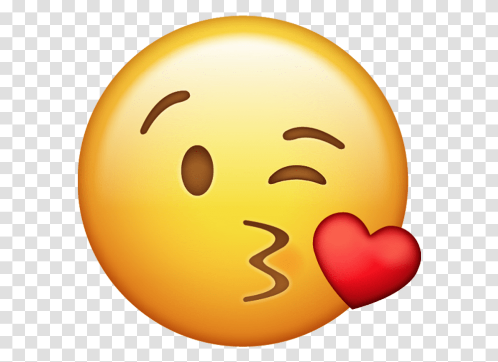 Kiss Emoji, Sweets, Food, Confectionery, Balloon Transparent Png