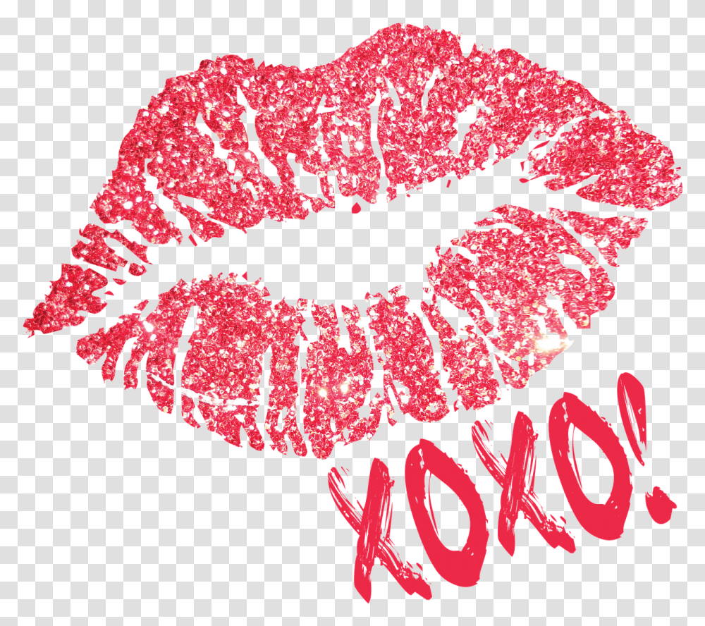 Kiss Glitter, Mouth, Lip, Cosmetics, Lipstick Transparent Png