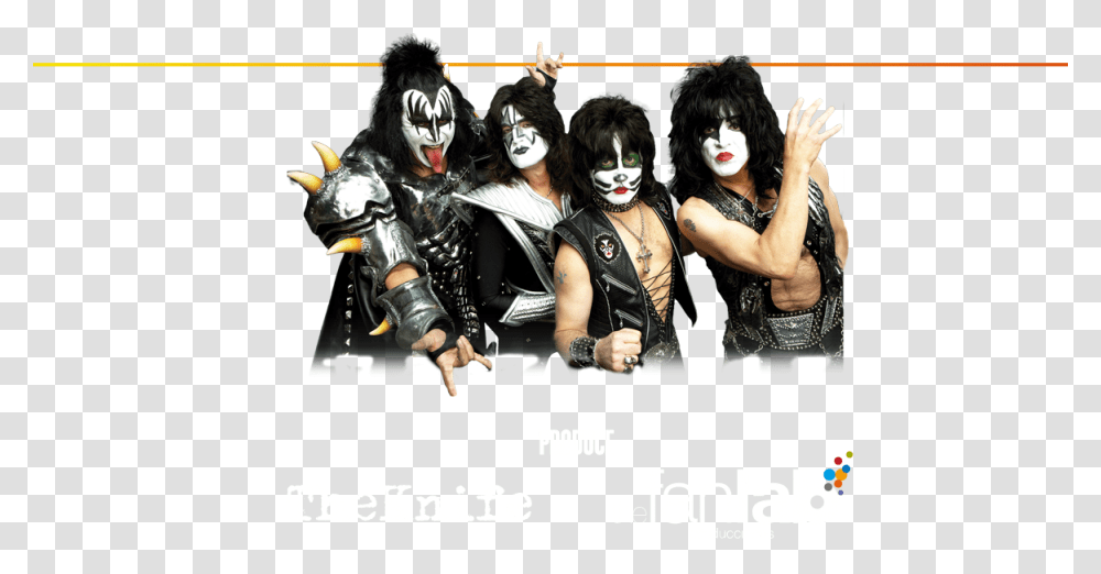 Kiss Group, Performer, Person, Costume, Clown Transparent Png