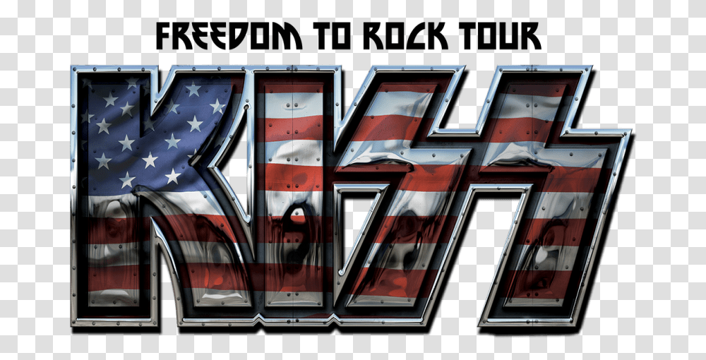 Kiss Kiss Freedom To Rock Tour, Alphabet, Word, Graffiti Transparent Png