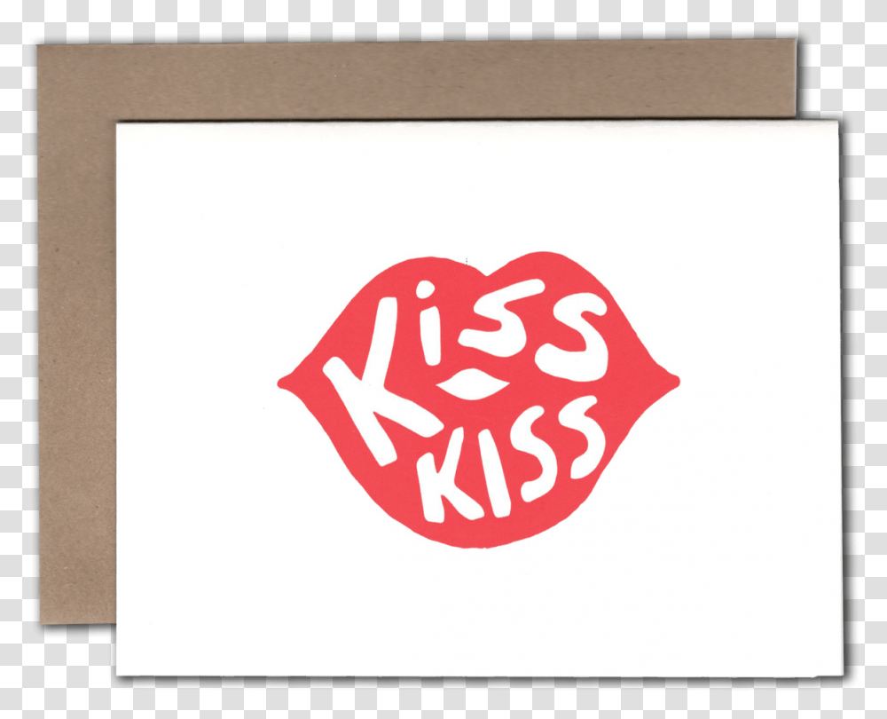 Kiss Kiss Lips Emblem, Hand, Ketchup, Food Transparent Png
