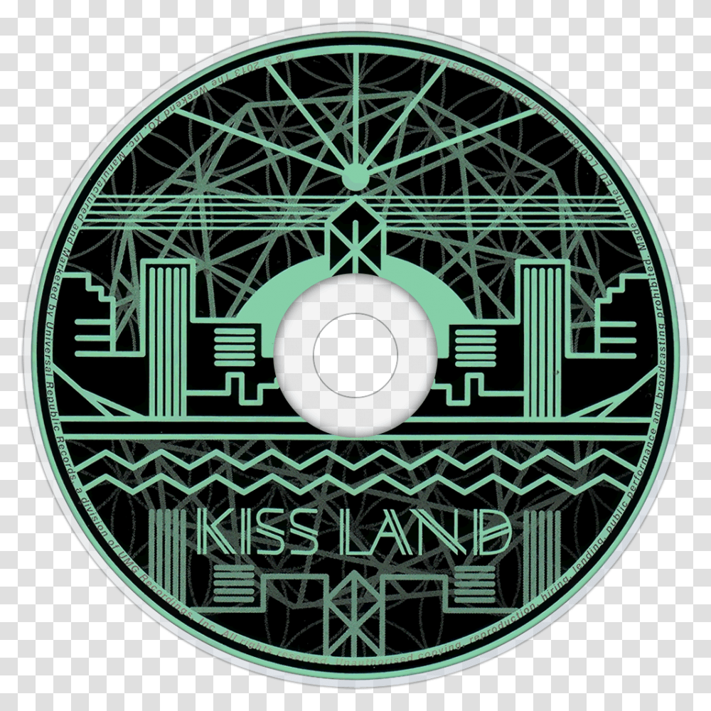 Kiss Land Cd, Disk, Dvd Transparent Png