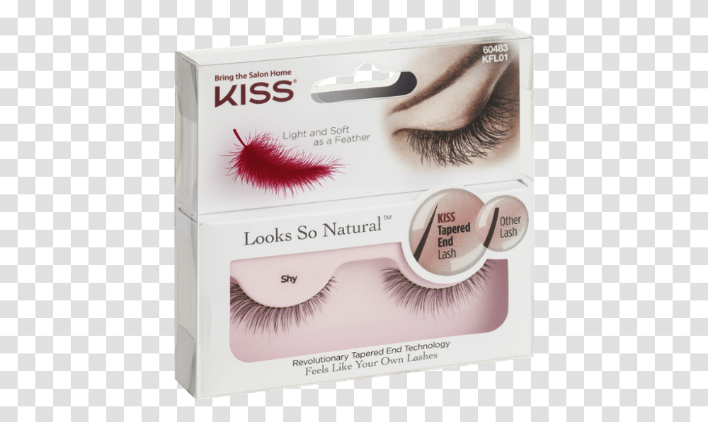 Kiss Lashes Natural, Label, Cosmetics, Drawing Transparent Png