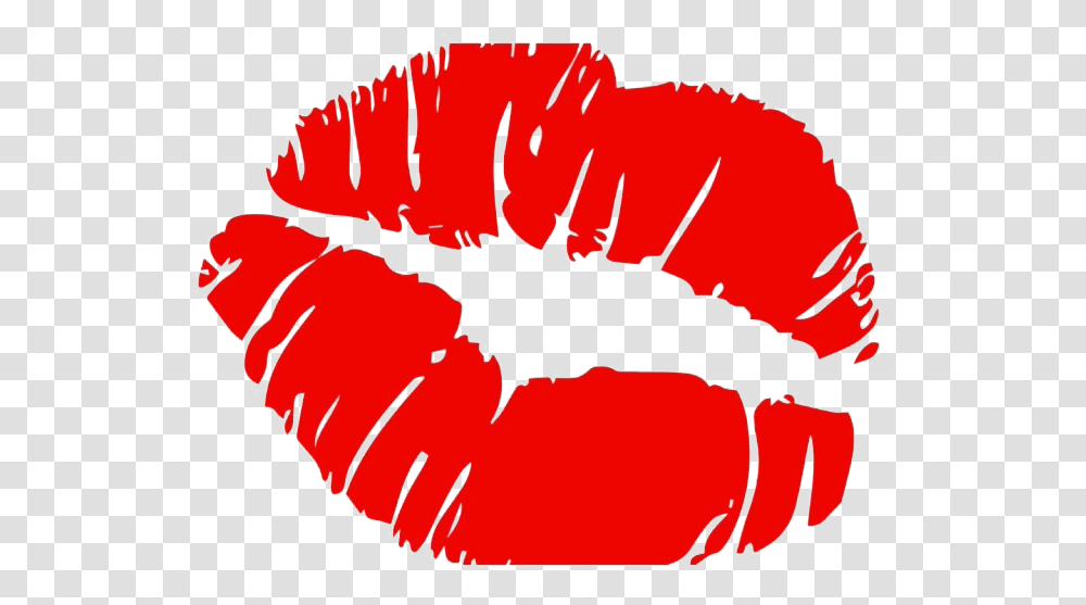 Kiss Lips Background Lipstick Mark, Food, Animal, Seafood, Sea Life Transparent Png