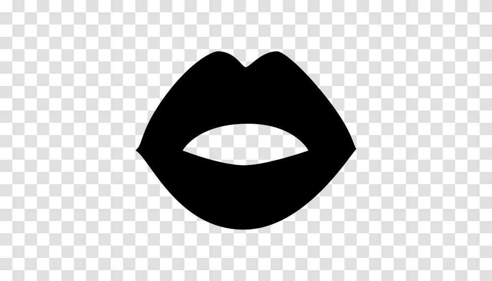 Kiss Lips Lipstick Icon With And Vector Format For Free, Gray, World Of Warcraft Transparent Png