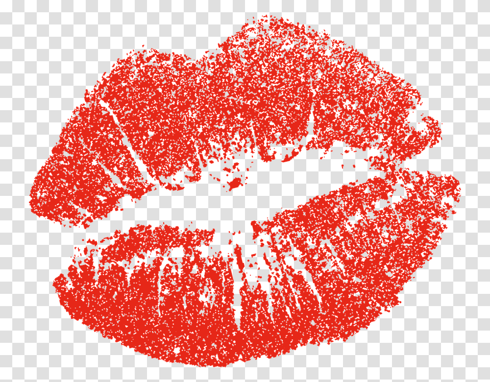 Kiss Lipstick Woman Mouth Mark Makeup Lips Rose Gold Glitter Lips, Nature, Mountain, Outdoors, Fungus Transparent Png