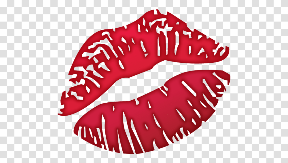 Kiss Mark Emoji Iphone, Mouth, Lip, Teeth, Tongue Transparent Png