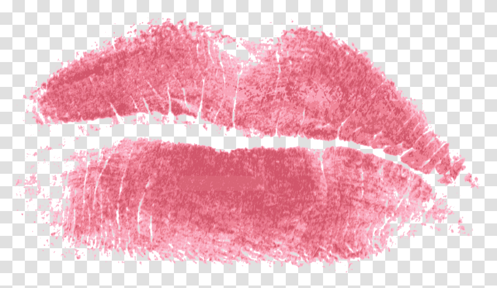 Kiss, Mouth, Lip, Tongue, Paper Transparent Png