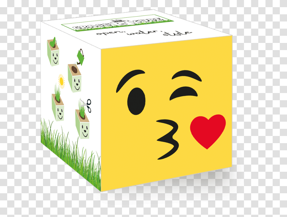 Kiss Mouth Tiger Cube, Text, Number, Symbol, Box Transparent Png