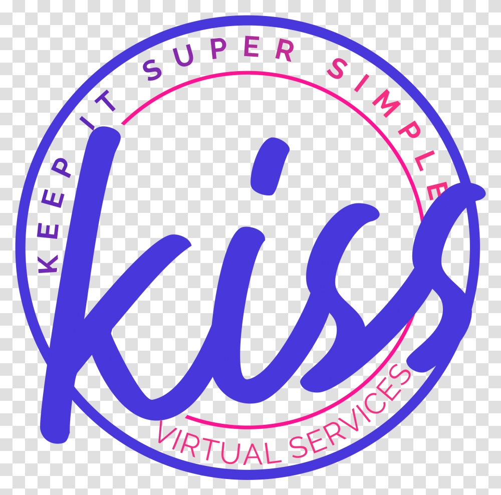 Kiss Virtual Services Circle, Label, Logo Transparent Png