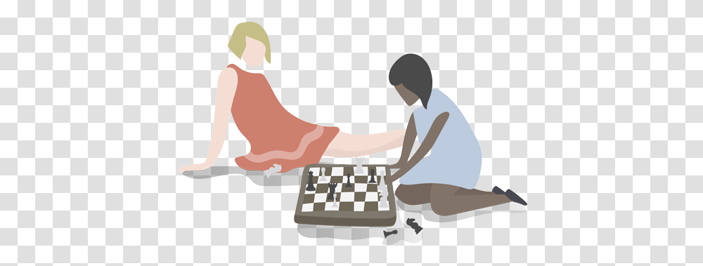 Kisschess - A New Chess Variant Illustration, Person, Human, Game Transparent Png