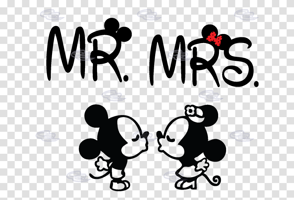 Kisses Clipart Minnie Mouse Mickey Y Minnie Vector, Bubble, Sphere, Halo Transparent Png