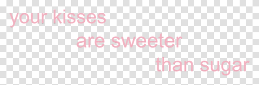 Kisses Pink Sugar Tumblr Love Tumblrquotes Aesthetic Cute Tumblr, Word, Alphabet, Number Transparent Png