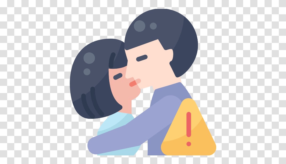 Kissing Kiss, Art, Graphics, Kneeling, Female Transparent Png