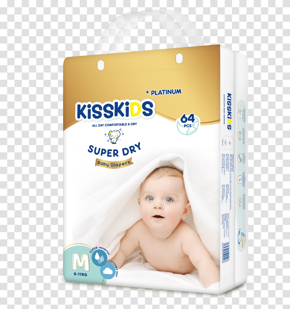 Kisskids Diaper, Person, Human, Baby, First Aid Transparent Png