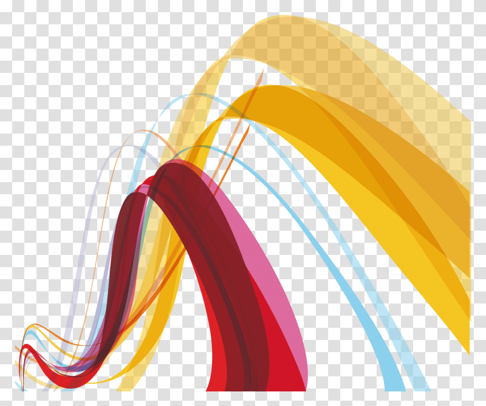Kisspng Color Curve Graphic Design Vector Curves And Vector Design, Plant, Pattern Transparent Png