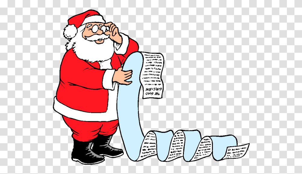 Kisspng Santa Claus Christmas Wish List Clip Art Father Santa Claus Making A List, Person, Human, Face Transparent Png