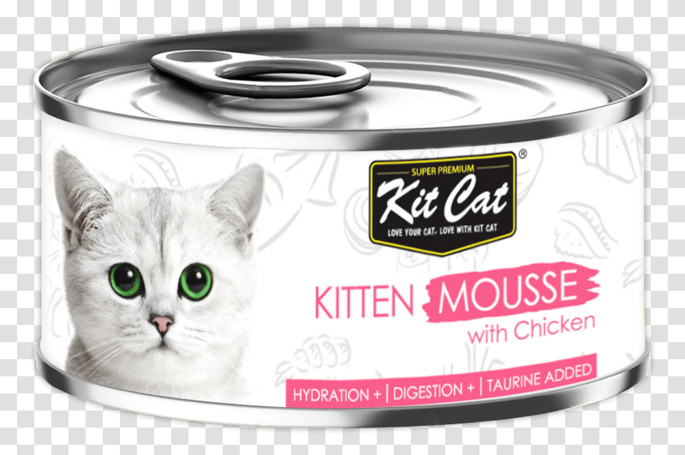Kit Cat Mousse, Canned Goods, Aluminium, Food, Tin Transparent Png