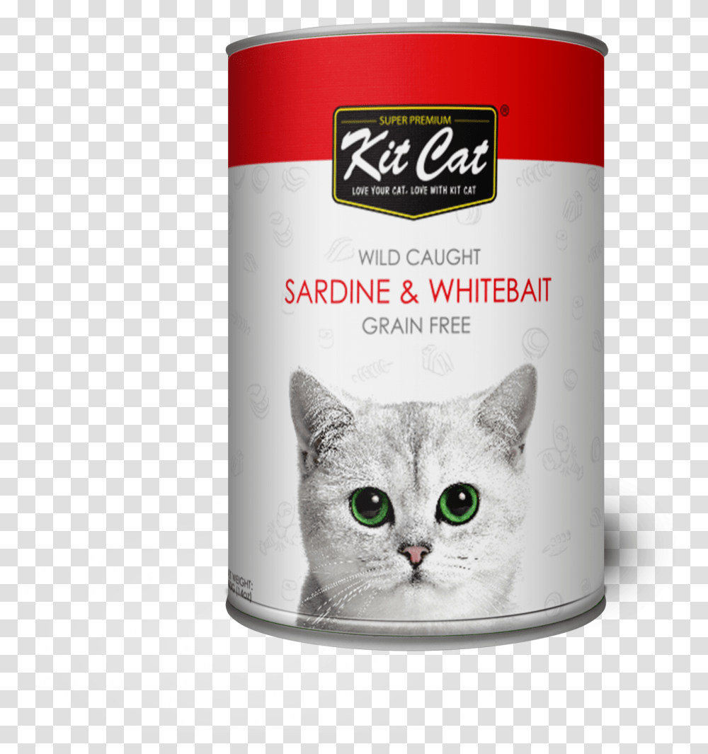 Kit Cat Wet Food Can, Tin, Pet, Mammal, Animal Transparent Png