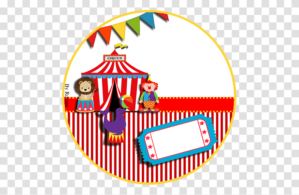 Kit Custom Theme Circus For Printing, Leisure Activities Transparent Png