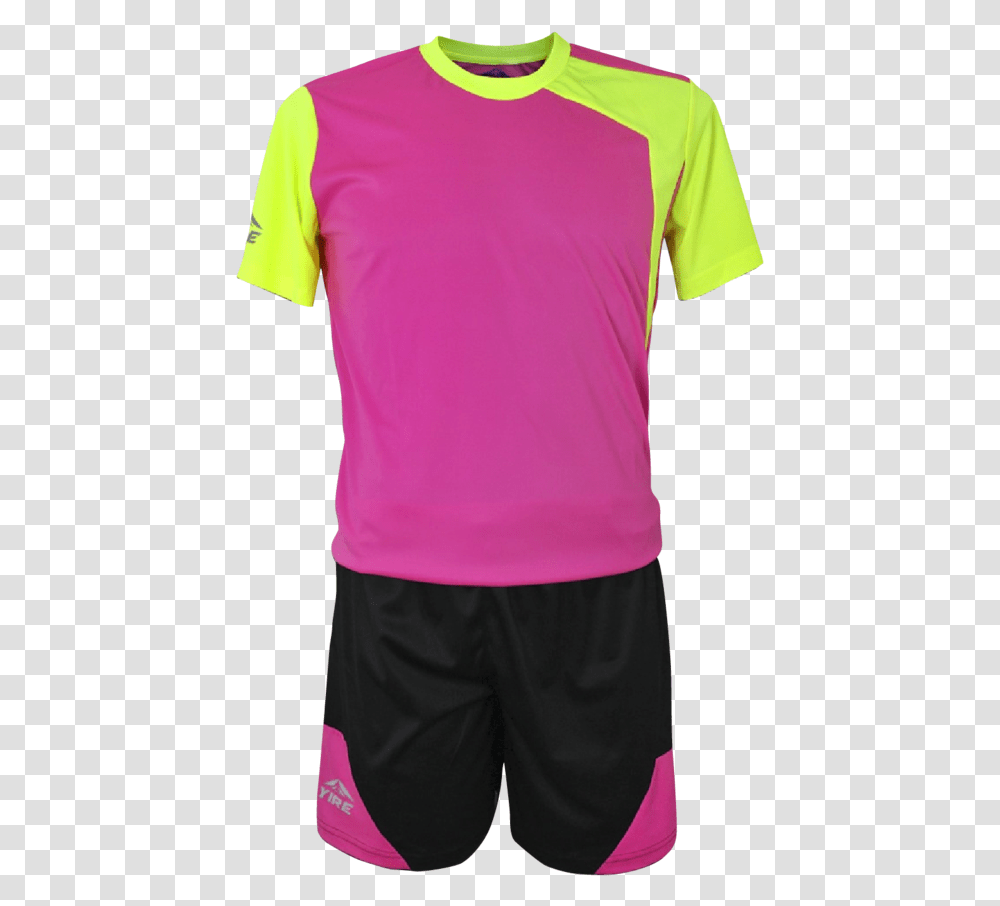 Kit Deportivo Duocolor Especial Rosanegroverde Nen Board Short, Apparel, Sleeve, Shirt Transparent Png