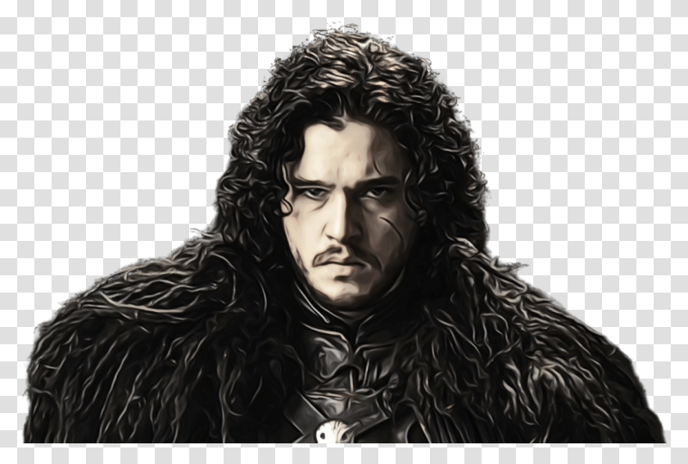Kit Harington Jon Snow Game Of Thrones Jon Snow, Person, Human, Art, Clothing Transparent Png