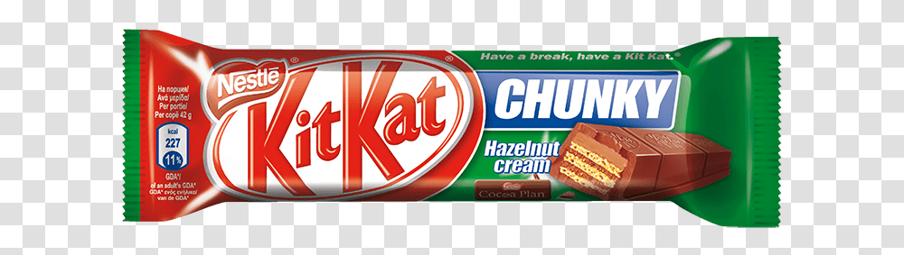 Kit Kat Chunky Hazelnut, Beverage, Drink, Gum Transparent Png