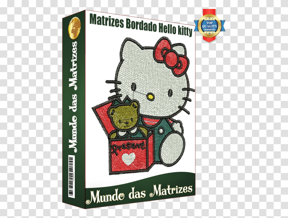Kit Matrizes Bordado Hello Kitty Hello Kitty, Label, Purse, Sticker Transparent Png