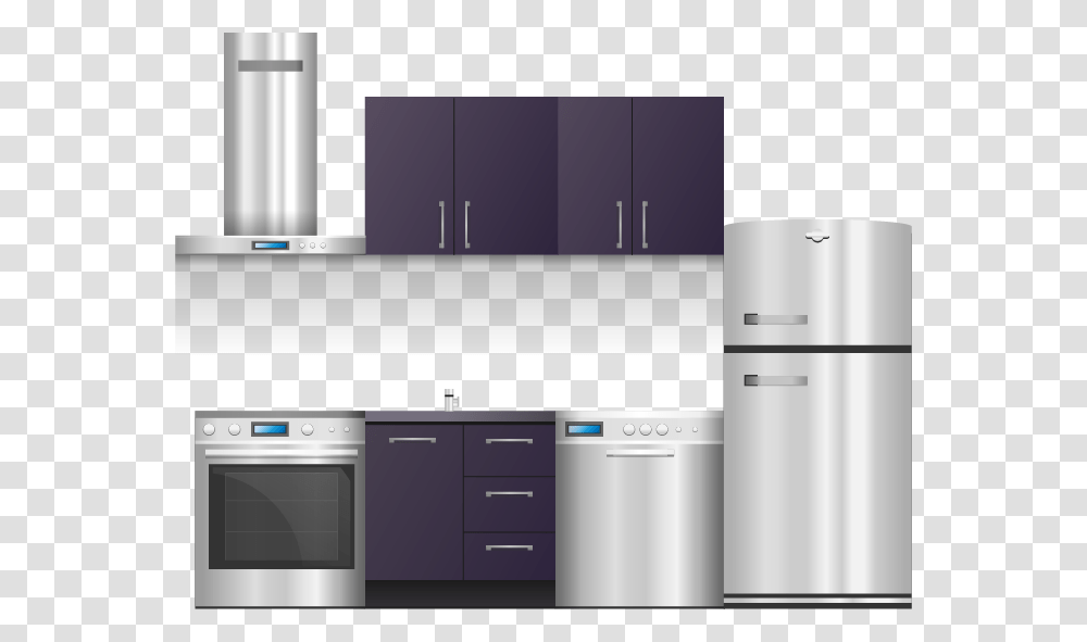 Kitchen, Appliance, Indoors, Room, Refrigerator Transparent Png