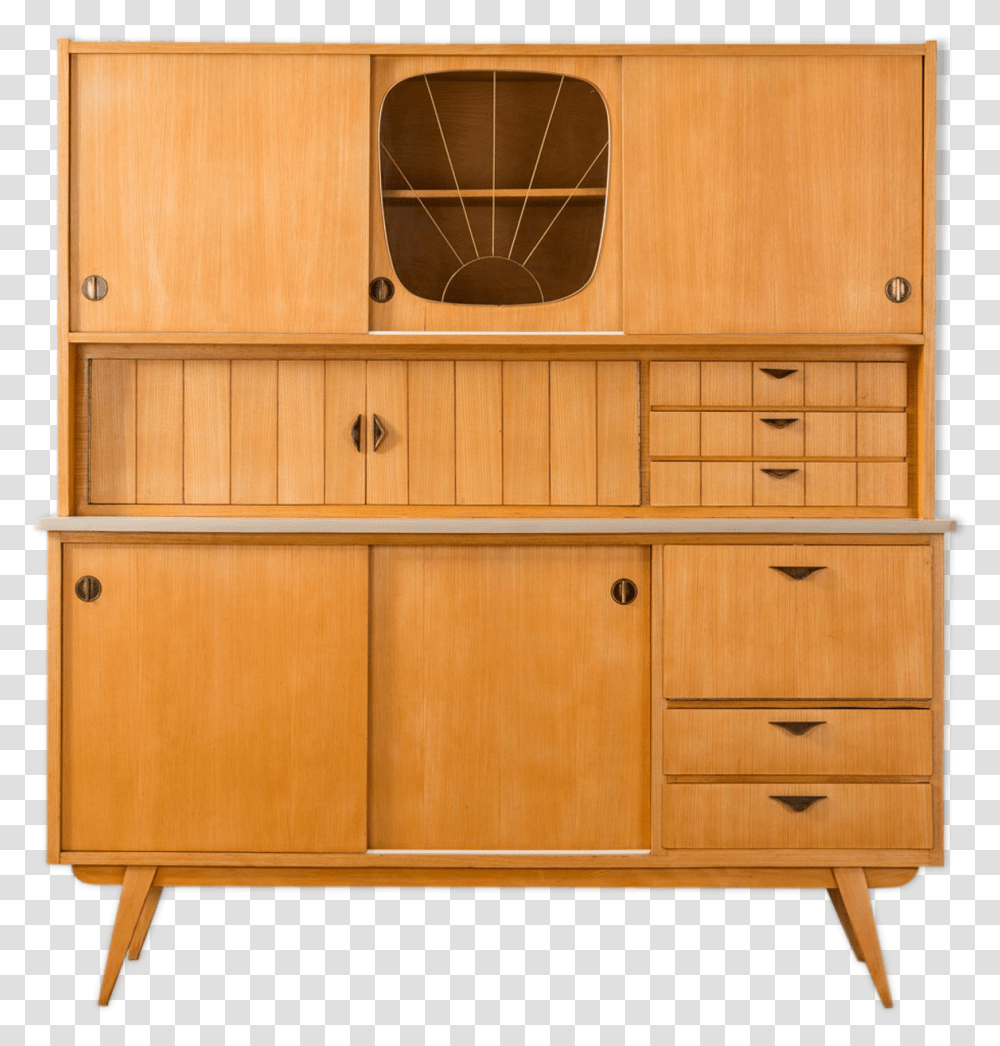 Kitchen Cabinet From The 1950Src Https Cabinetry, Furniture, Dresser, Cupboard, Closet Transparent Png
