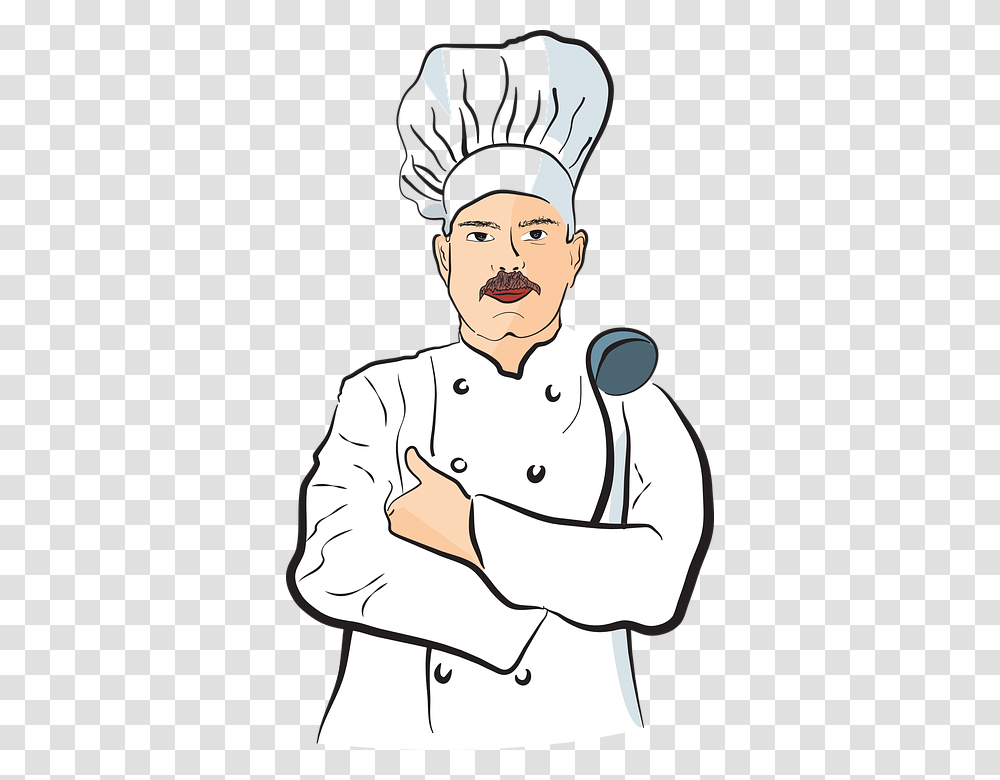 Kitchen Chef Cartoon, Person, Human Transparent Png