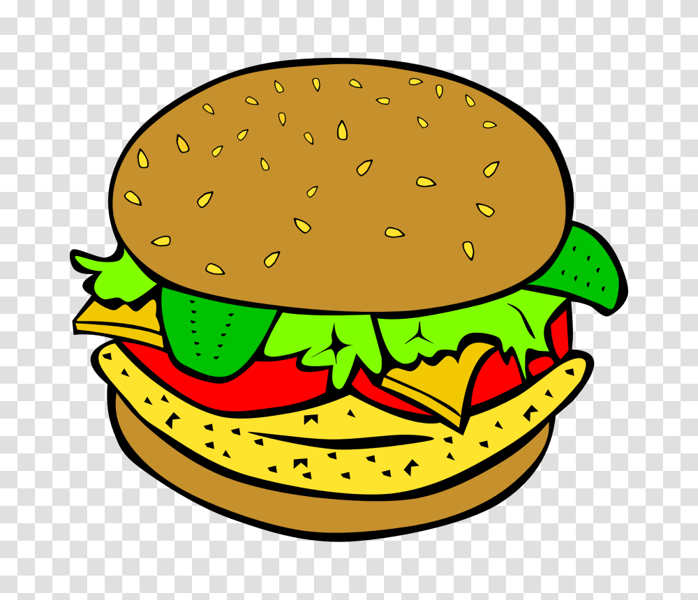 Kitchen Clip Art, Burger, Food, Banana, Fruit Transparent Png