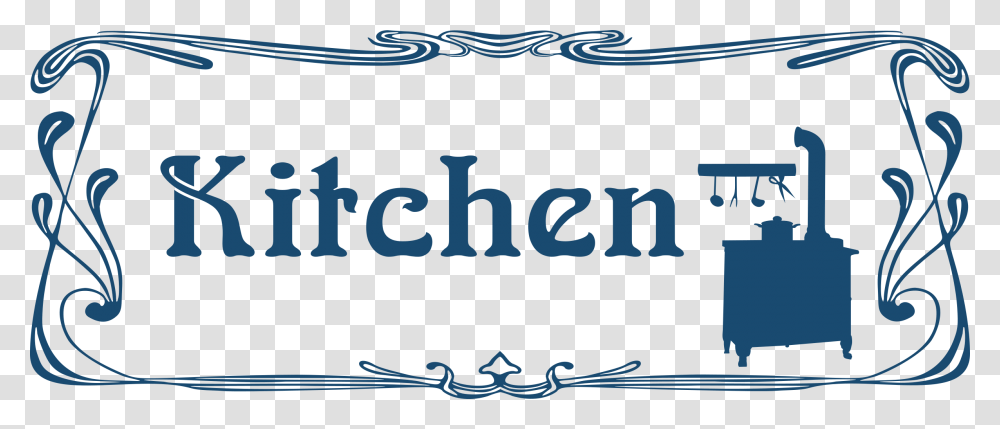 Kitchen Door Sign Clip Arts Kitchen Sign Clip Art, Alphabet, Handwriting, Word Transparent Png
