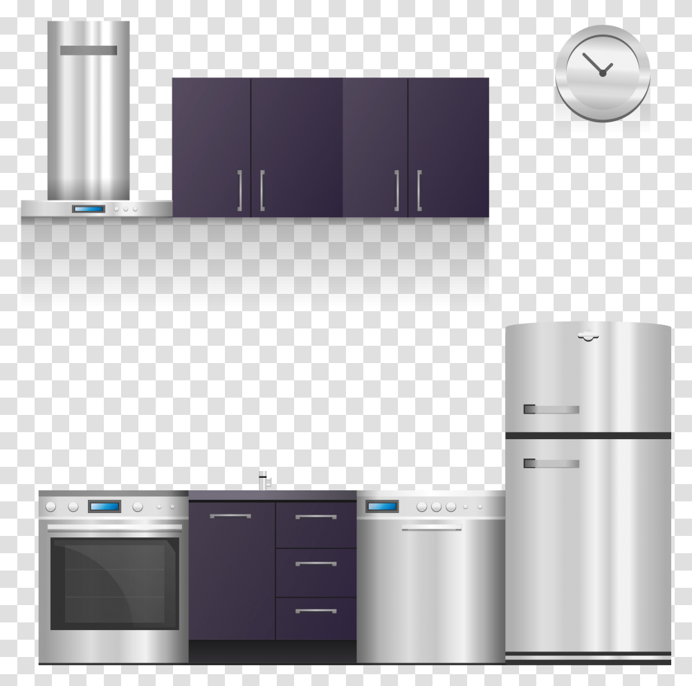 Kitchen Image Free Download Modern Kitchen Cabinet, Appliance, Soccer Ball, Football, Team Sport Transparent Png
