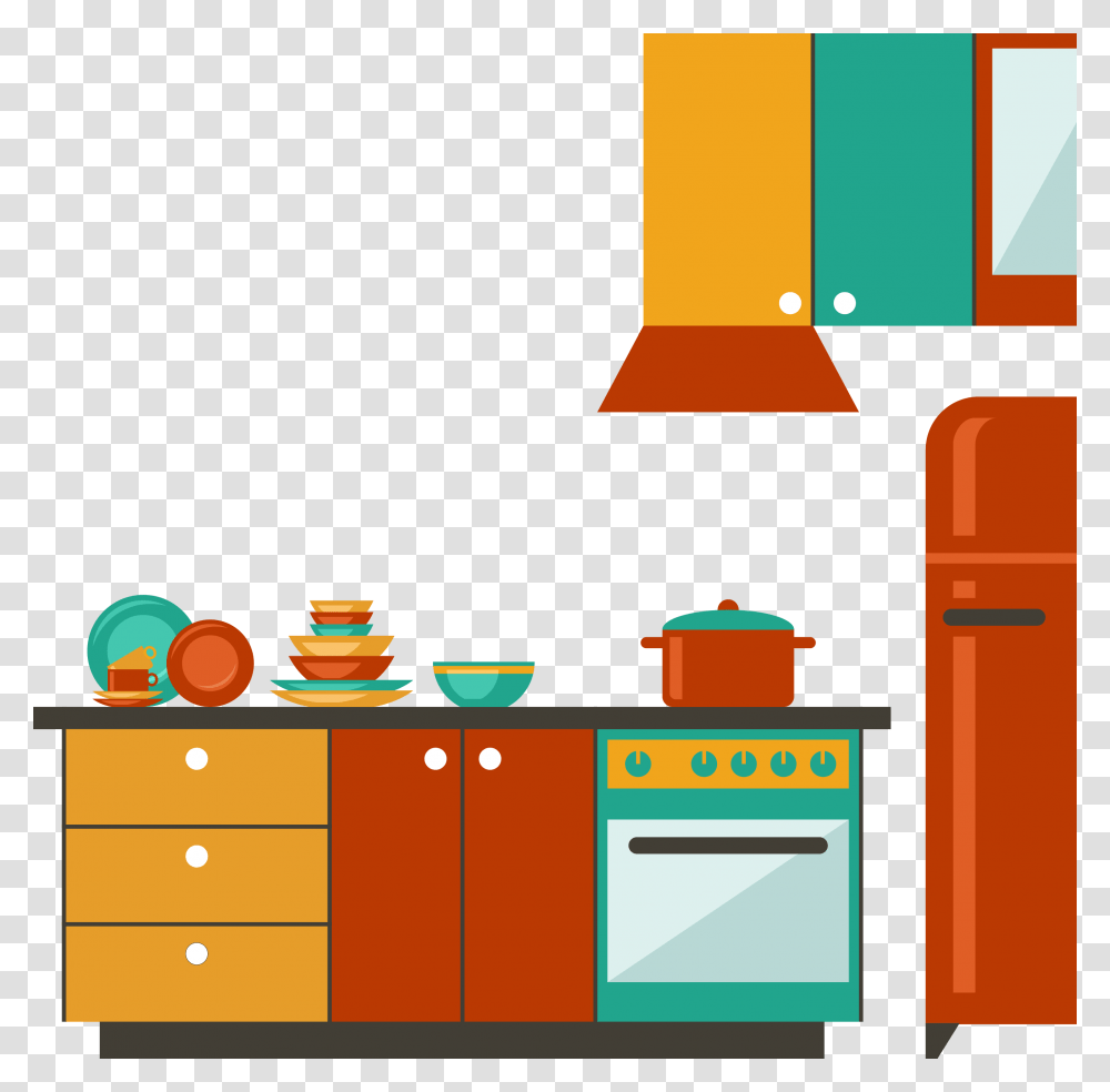 Kitchen Images Free Download, Indoors, Room, Furniture, Interior Design Transparent Png