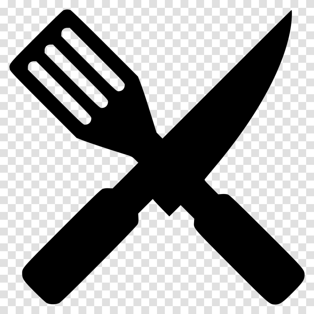 Kitchen Knife Cooking Spatula Icon Free Download, Fork, Cutlery, Hammer, Tool Transparent Png