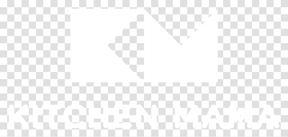 Kitchen Mama Logo White Graphic Design, Triangle, Paper Transparent Png