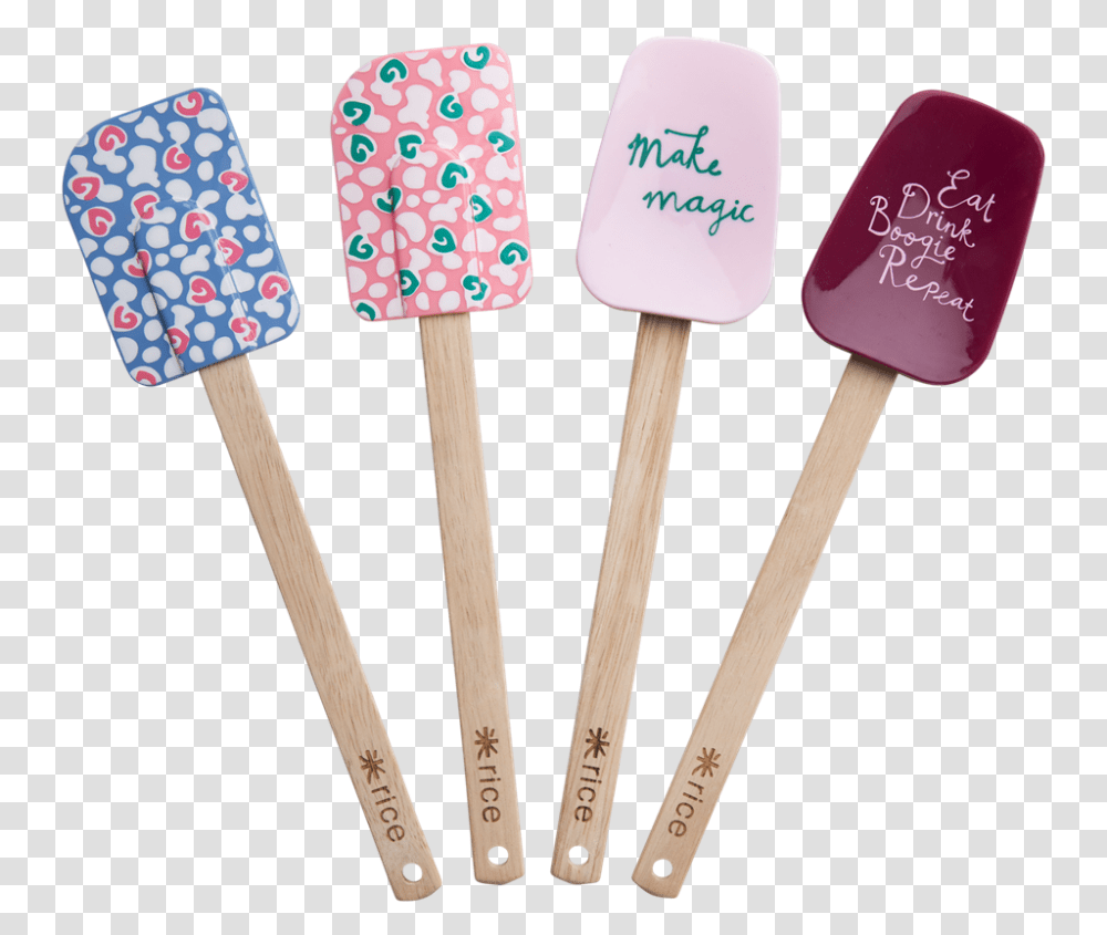 Kitchen Silicone Spatula In 4 Assorted Designs Rice Dk Ice Cream, Ice Pop, Girl, Female, Text Transparent Png