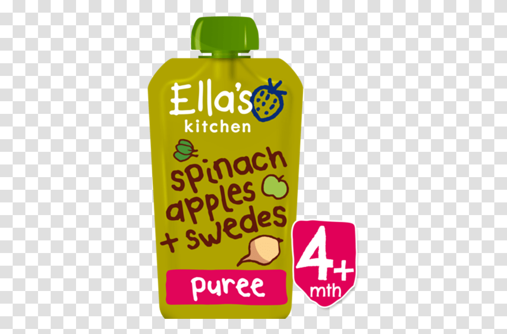 Kitchen Spinach Apples Swedes 120g Kitchen, Bottle, Text, Label, Plant Transparent Png