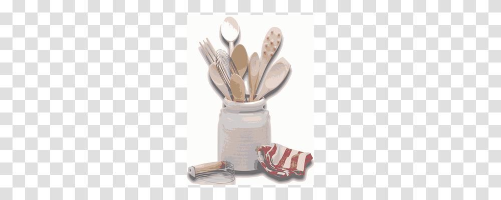Kitchen Tools Cutlery, Spoon, Jar, Fork Transparent Png