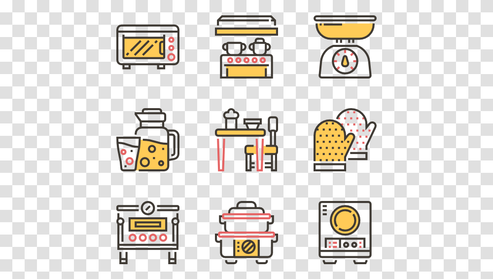 Kitchen Tools Icon, Scoreboard, Pac Man Transparent Png