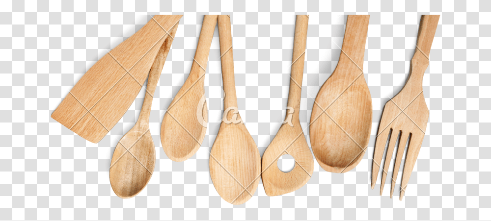 Kitchen Utensils Border, Wooden Spoon, Cutlery Transparent Png
