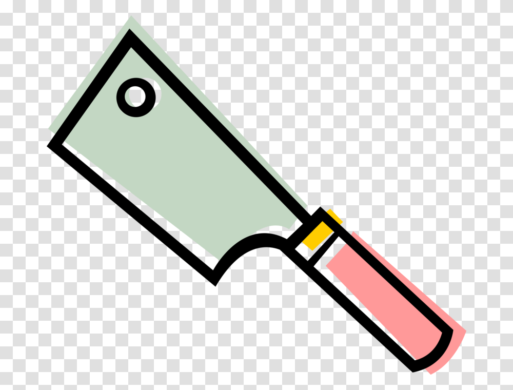 Kitchen Vector Image Illustration Of Kitchenware Beil Clipart, Weapon, Weaponry, Blade, Shovel Transparent Png