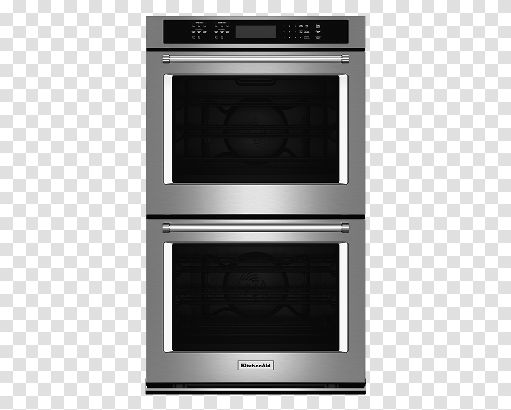 Kitchenaid Double Wall Oven, Appliance, Microwave, Stove, Gas Stove Transparent Png